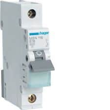 חצי אוטומט hager C 1*10A 6KA חצי אוטומט hager C 1*10A 6KA