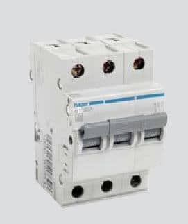 חצי אוטומט hager C 3*20A 6KA חצי אוטומט hager C 3*20A 6KA