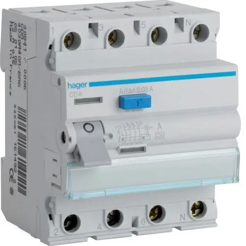 פחת hager 30A דגם MA 4*63 פחת hager 30A דגם MA 4*63