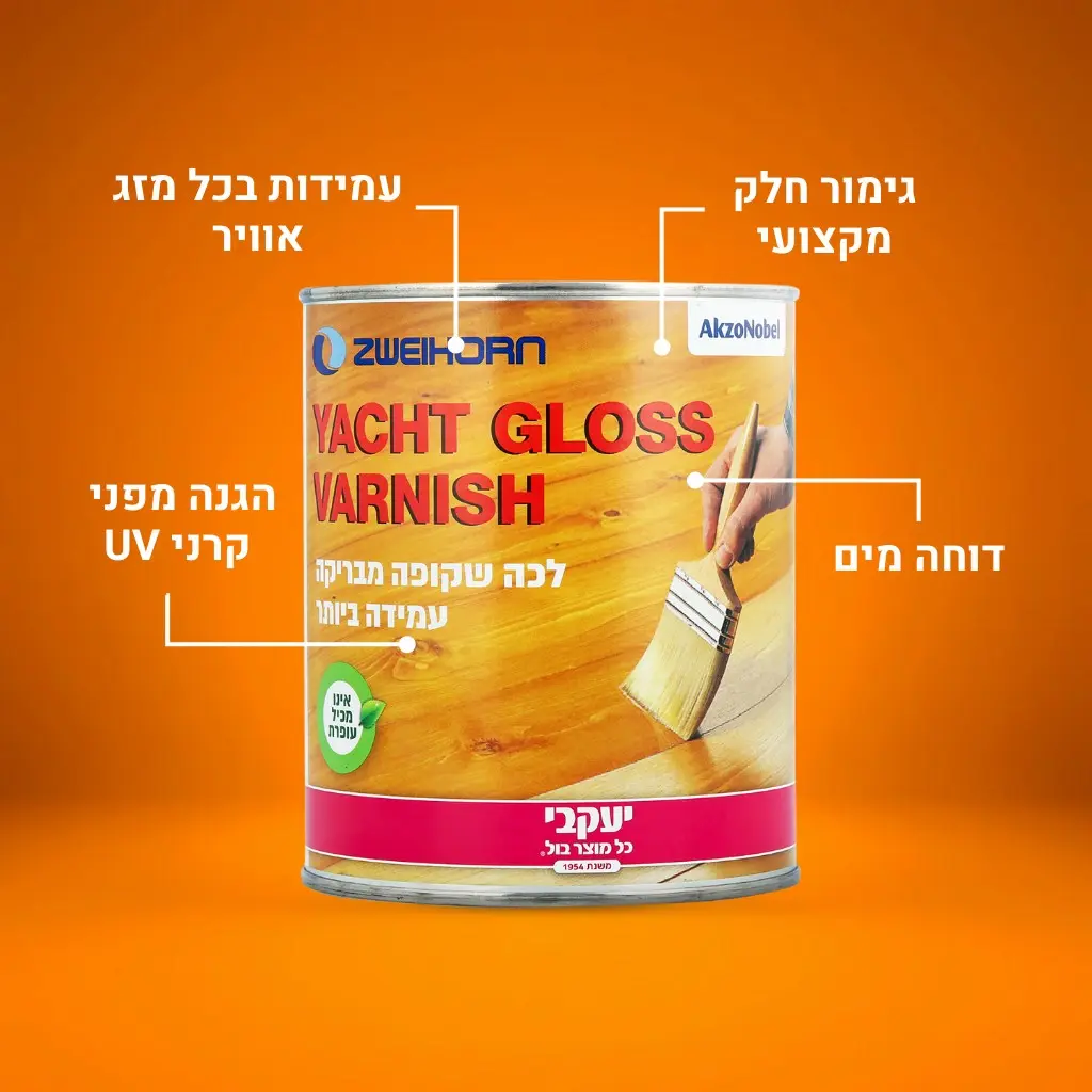 יכט ורניש לכה שקופה לעץ צוויהורן Zweihorn מבריק 5 ליטר – יעקבי יכט ורניש לכה שקופה לעץ צוויהורן Zweihorn מבריק 5 ליטר – יעקבי